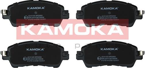 Kamoka JQ101425 - Тормозные колодки, дисковые, комплект unicars.by