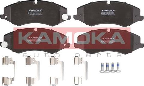 Kamoka JQ101048 - Тормозные колодки, дисковые, комплект unicars.by