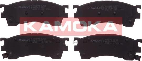 Kamoka JQ1011900 - Тормозные колодки, дисковые, комплект unicars.by