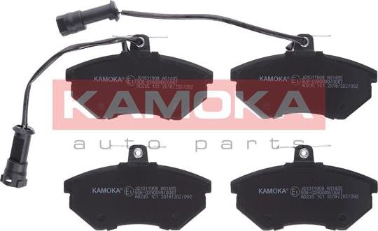 Kamoka JQ1011908 - Тормозные колодки, дисковые, комплект unicars.by