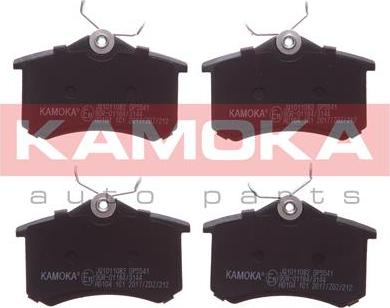 Kamoka JQ1011082 - Тормозные колодки, дисковые, комплект unicars.by