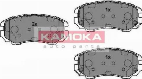 Kamoka JQ1018500 - Тормозные колодки, дисковые, комплект unicars.by