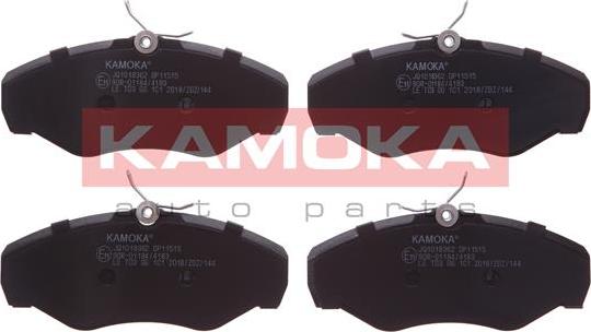 Kamoka JQ1018362 - Тормозные колодки, дисковые, комплект unicars.by