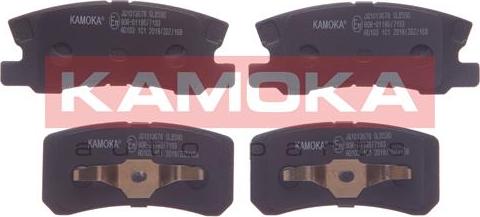 Kamoka JQ1013678 - Тормозные колодки, дисковые, комплект unicars.by