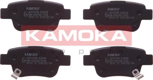 Kamoka JQ1013298 - Тормозные колодки, дисковые, комплект unicars.by