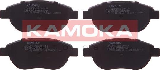 Kamoka JQ1012952 - Тормозные колодки, дисковые, комплект unicars.by