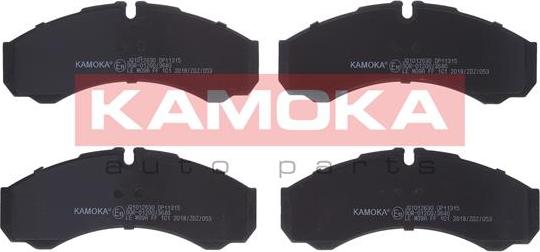 Kamoka JQ1012630 - Тормозные колодки, дисковые, комплект unicars.by