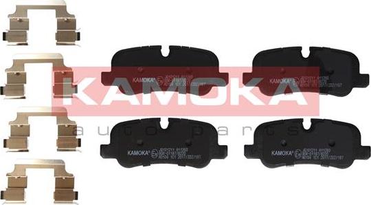 Kamoka JQ101211 - Тормозные колодки, дисковые, комплект unicars.by