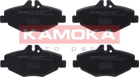 Kamoka JQ1012828 - Тормозные колодки, дисковые, комплект unicars.by