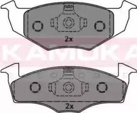 Ferodo FDS1101 - Тормозные колодки, дисковые, комплект unicars.by