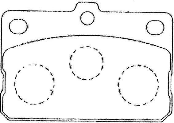 Kavo Parts BP-9091 - Тормозные колодки, дисковые, комплект unicars.by