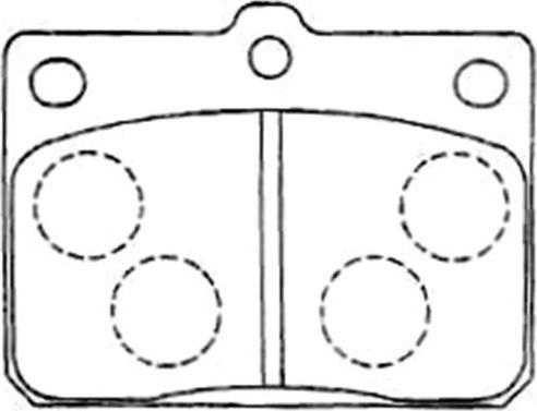 Kavo Parts BP-9089 - Тормозные колодки, дисковые, комплект unicars.by