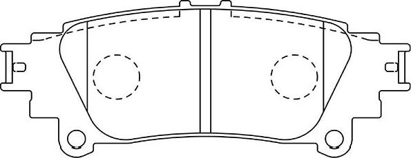 Kavo Parts BP-9149 - Тормозные колодки, дисковые, комплект unicars.by