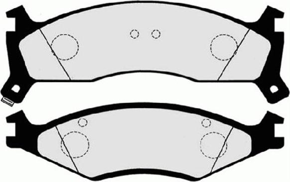 Kavo Parts BP-4024 - Тормозные колодки, дисковые, комплект unicars.by