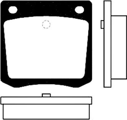 Kavo Parts BP-6540 - Тормозные колодки, дисковые, комплект unicars.by