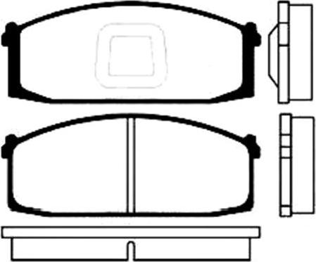 Raicam RA.0237.0 - Тормозные колодки, дисковые, комплект unicars.by