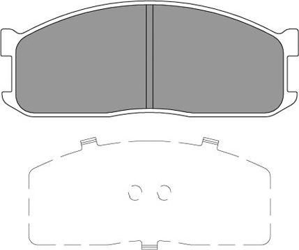 Kavo Parts KBP-4566 - Тормозные колодки, дисковые, комплект unicars.by