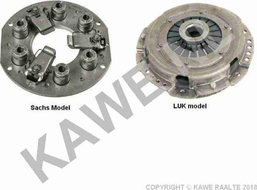 Kawe 5128 - Нажимной диск сцепления unicars.by