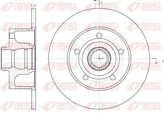 Kawe 6431 00 - Тормозной диск unicars.by