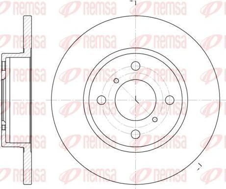 Kawe 6621 00 - Тормозной диск unicars.by