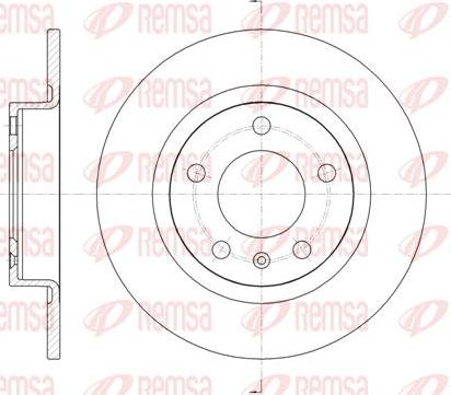 Kawe 61469 00 - Тормозной диск unicars.by