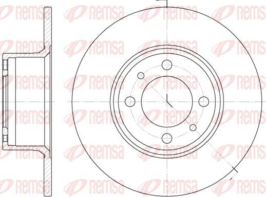 Kawe 6156 00 - Тормозной диск unicars.by