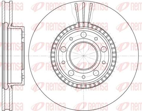 Kawe 6304 10 - Тормозной диск unicars.by