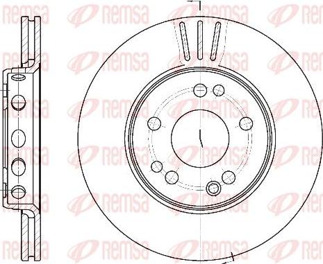 Kawe 6318 10 - Тормозной диск unicars.by