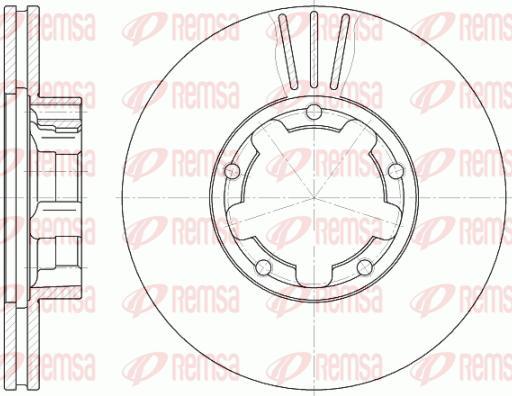 Ferodo DDF668-1 - Тормозной диск unicars.by