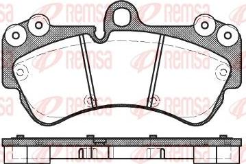 Kawe 0994 00 - Тормозные колодки, дисковые, комплект unicars.by