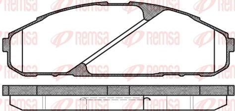 Kawe 0507 00 - Тормозные колодки, дисковые, комплект unicars.by