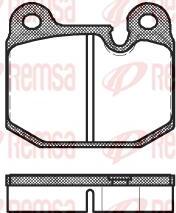 BENDIX DB192 - Тормозные колодки, дисковые, комплект unicars.by