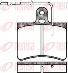 Kawe 0033 14 - Тормозные колодки, дисковые, комплект unicars.by