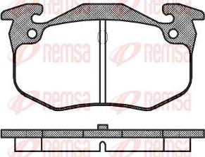 Kawe 0144 60 - Тормозные колодки, дисковые, комплект unicars.by