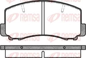 Kawe 0165 00 - Тормозные колодки, дисковые, комплект unicars.by