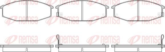 Kawe 0115 02 - Тормозные колодки, дисковые, комплект unicars.by