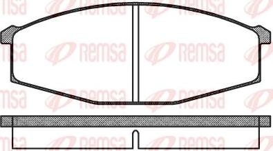 BENDIX 571480B - Тормозные колодки, дисковые, комплект unicars.by