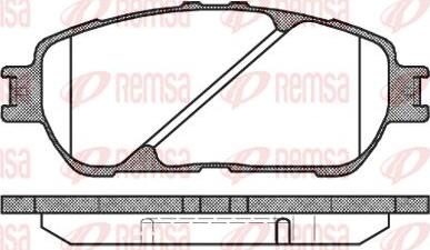 Kawe 0898 00 - Тормозные колодки, дисковые, комплект unicars.by