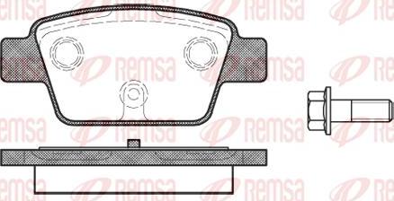 INTERBRAKE DP11469 - Тормозные колодки, дисковые, комплект unicars.by