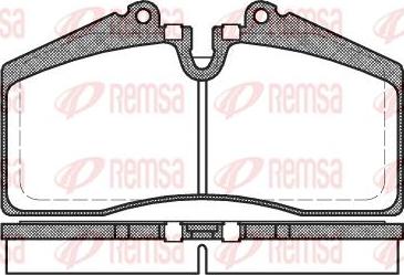 Kawe 0288 00 - Тормозные колодки, дисковые, комплект unicars.by