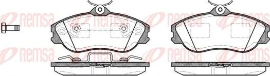 Kawe 0276 20 - Тормозные колодки, дисковые, комплект unicars.by