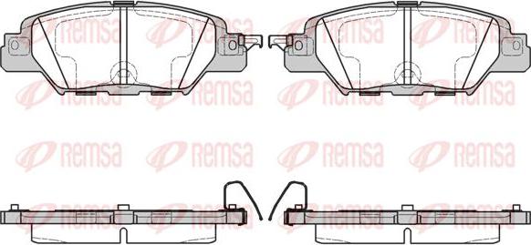 Kawe 1677 00 - Тормозные колодки, дисковые, комплект unicars.by