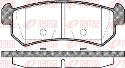 Kawe 1048 00 - Тормозные колодки, дисковые, комплект unicars.by