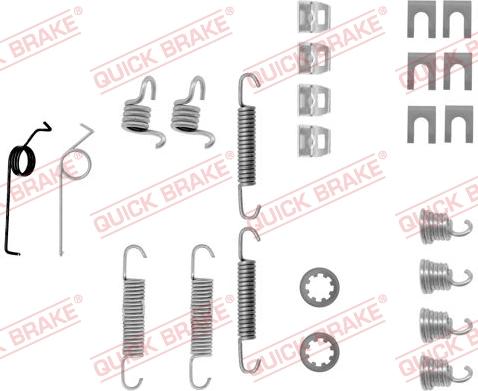 Kawe 105-0519 - Комплектующие, барабанный тормозной механизм unicars.by