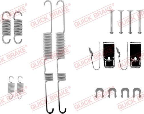 Kawe 105-0582 - Комплектующие, барабанный тормозной механизм unicars.by