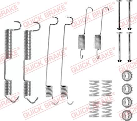 Kawe 105-0646 - Комплектующие, барабанный тормозной механизм unicars.by