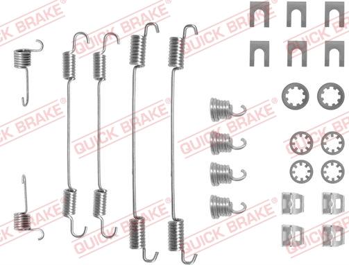 Kawe 105-0656 - Комплектующие, барабанный тормозной механизм unicars.by