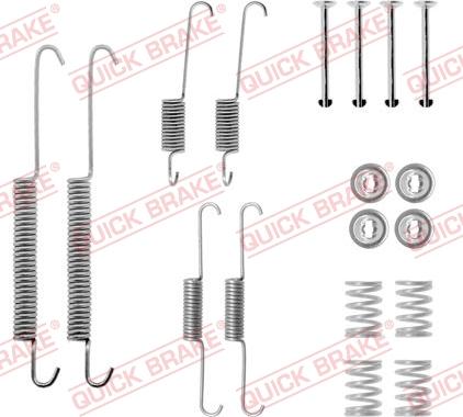 Kawe 105-0613 - Комплектующие, барабанный тормозной механизм unicars.by