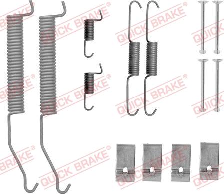 Kawe 105-0812 - Комплектующие, барабанный тормозной механизм unicars.by