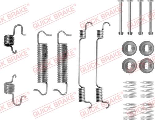 Kawe 105-0780 - Комплектующие, барабанный тормозной механизм unicars.by